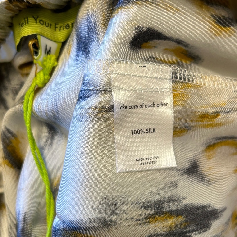 Tell Your Friends x Revolve Silk Cheetah/Leopard Pants NWT - Picture 7 of 7